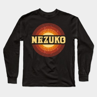 Vintage Proud Name Nezuko Anime Gifts Circle Long Sleeve T-Shirt